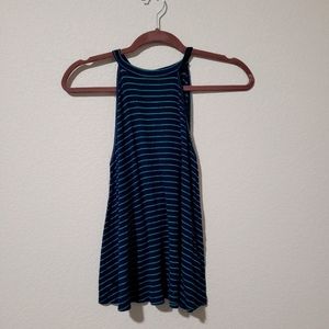 So striped tank top